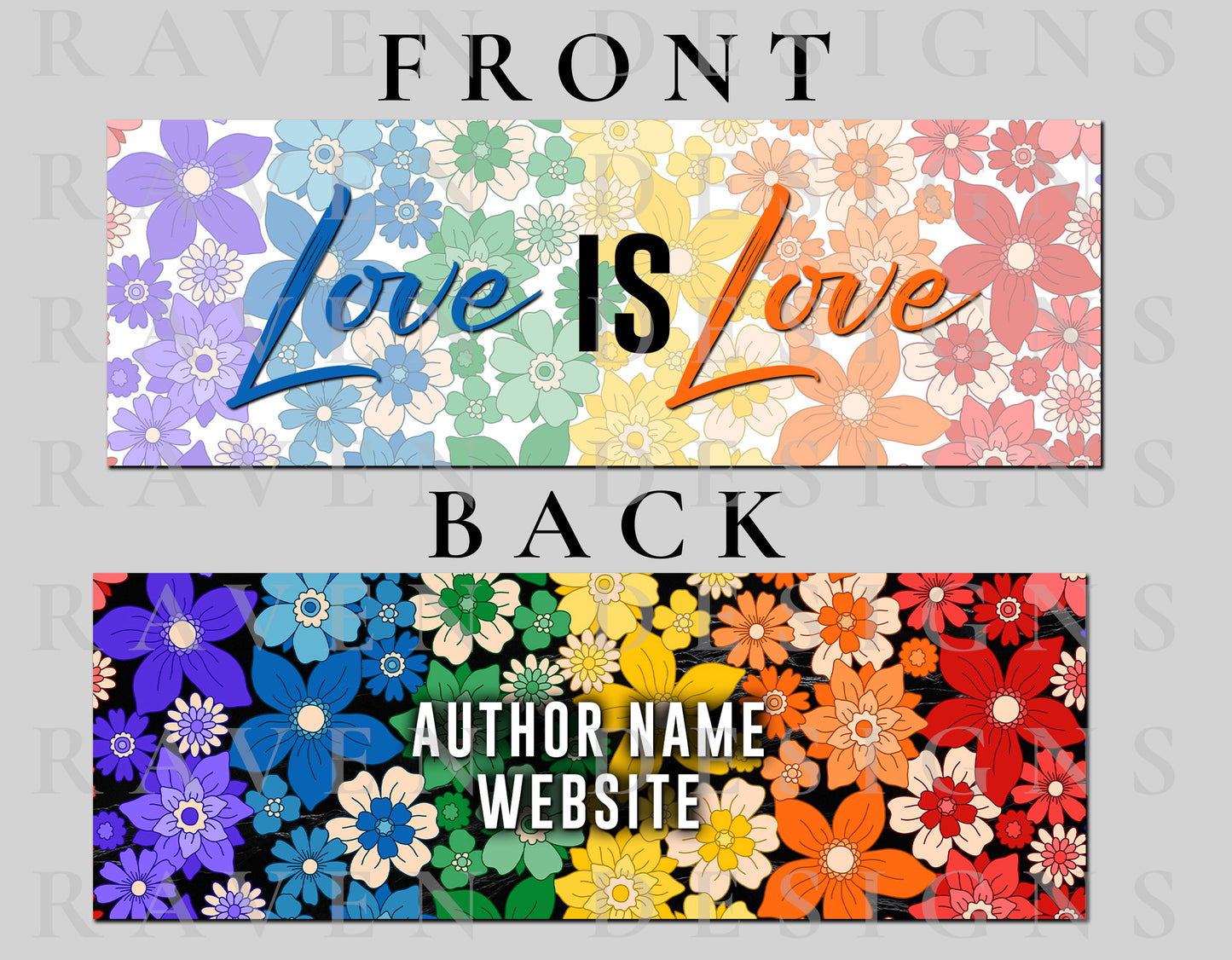 Love is Love Premade Bookmark