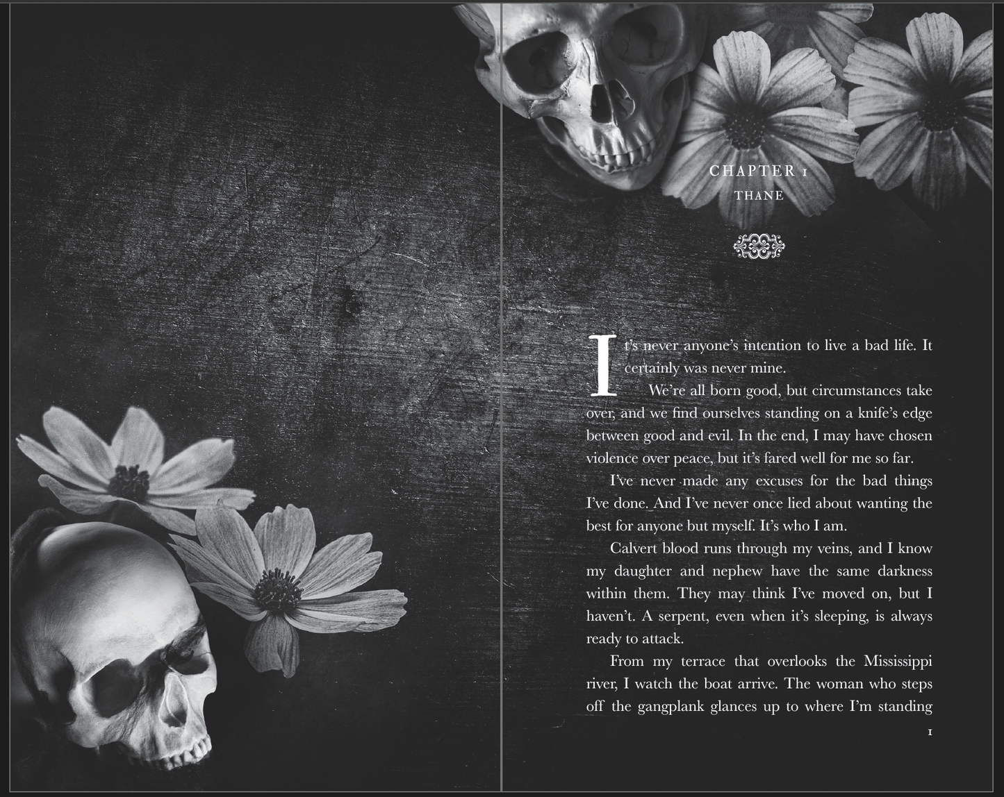 Dark Desire - Premade Vellum Background
