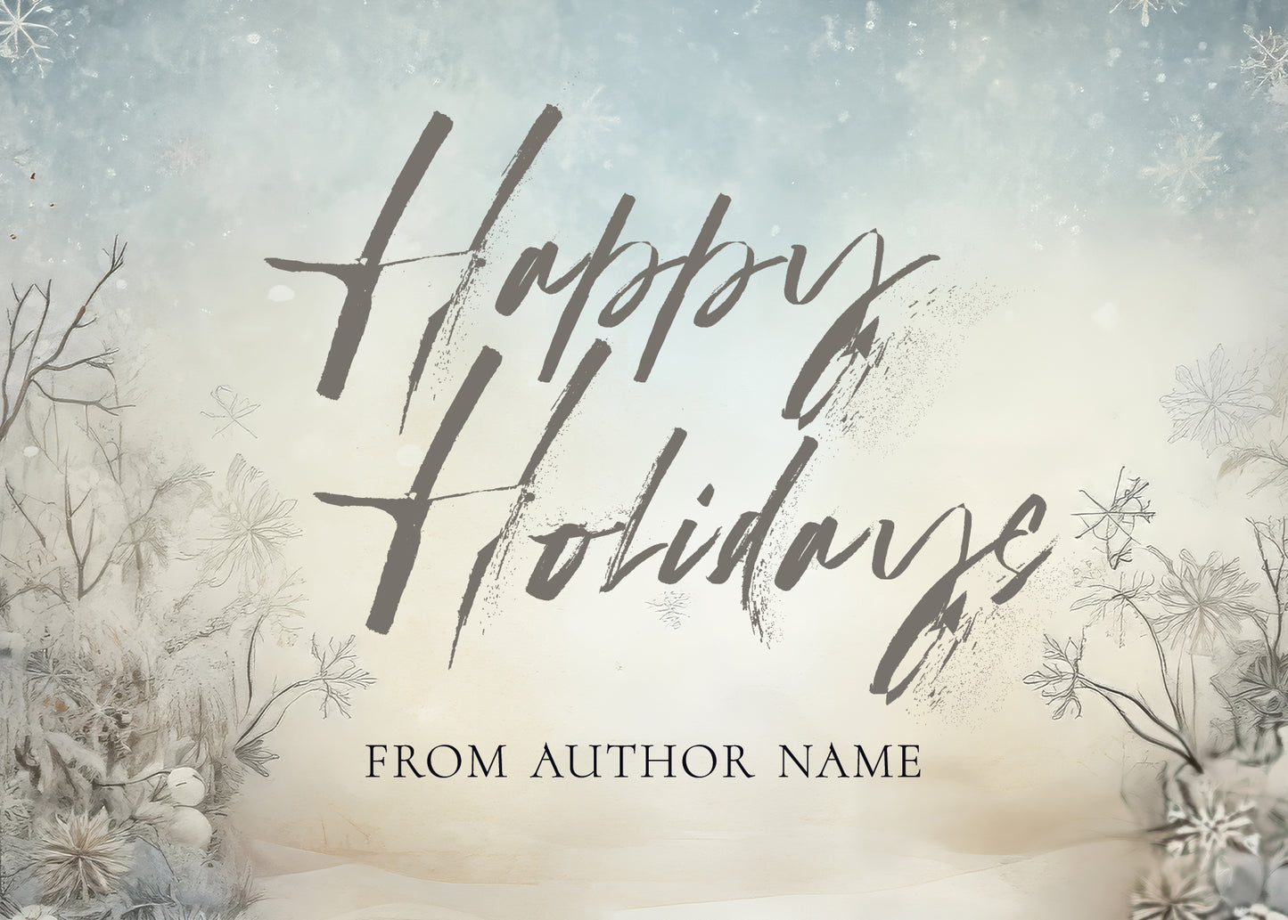Festive Premade Postcard - Image Four