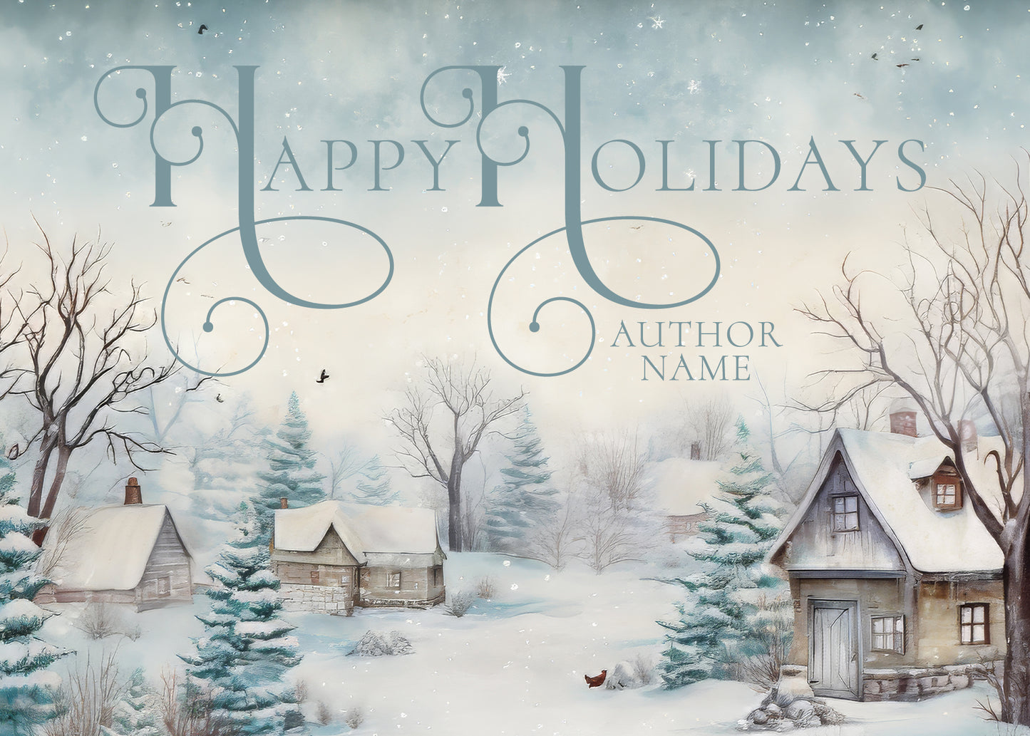 Festive Premade Postcard - Image Five