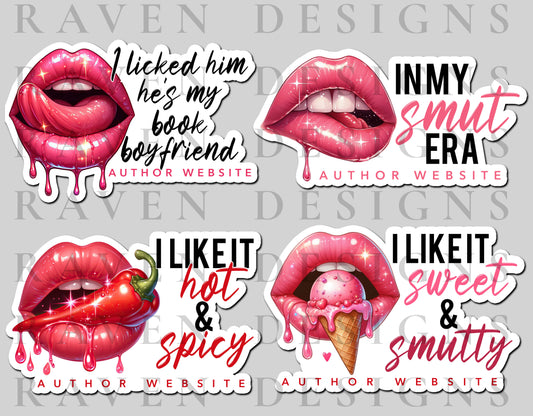 Hot & Spicy Premade Sticker Set